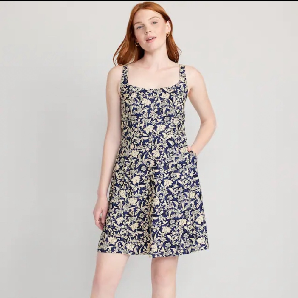 Old Navy Fit & Flare Cami Mini Dress